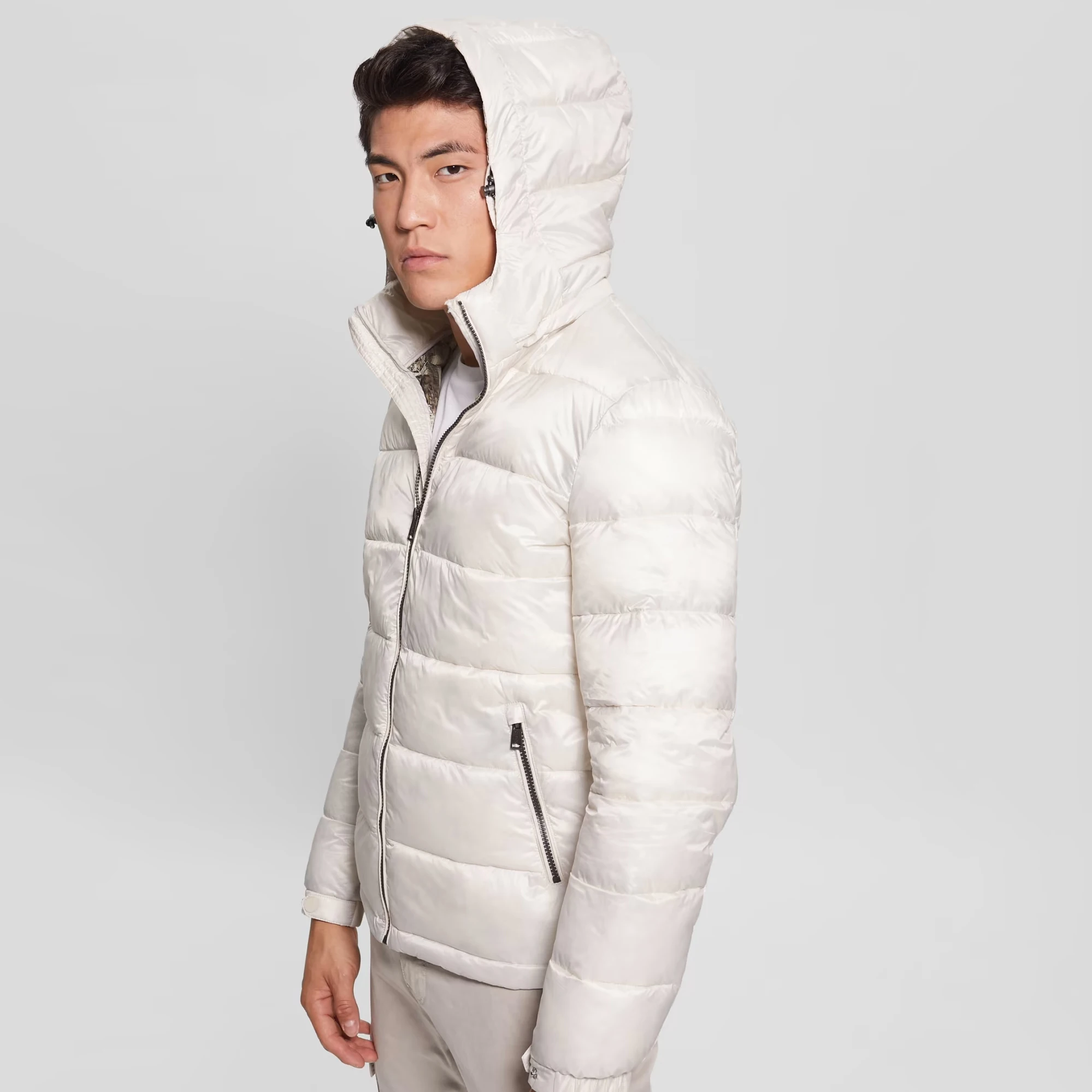 OEM High Quality 2023 Custom LOGO Mens Down Jacket Oversize Puffer Jacket Men Bubble Coats For Men