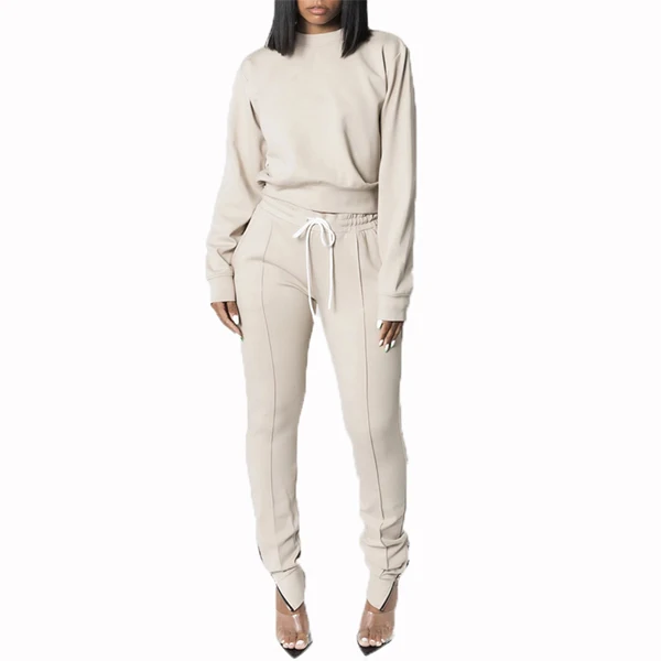 Hight quality Track suit Plain Sweat Sweatpants Cotton Matching Cheap price imported Suit For Men and women Hoody Sports Suit