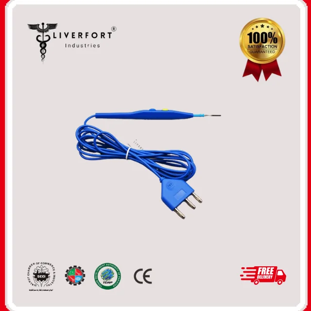 Medical Hand Controlled Disposable Electrosurgical Pencil Cautery pencil Diathermy Electro ESU Pencils High Frequency Monopolar