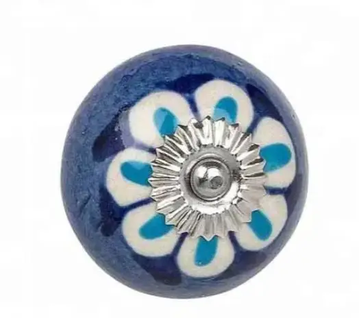 Fresh Arrival Grey Color Ceramic Knob Decorative Door Knobs Cabinet Drawer Knobs and Pulls Furniture Handle Wholesale