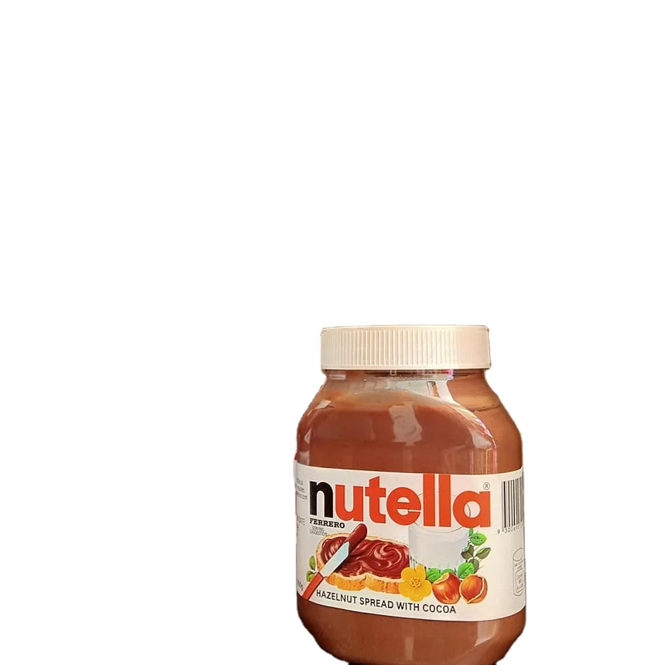 Высокое качество и Лучшая цена! 825 г., стеклянная банка для крема с какао, молочного цвета, шоколада, лесных орехов