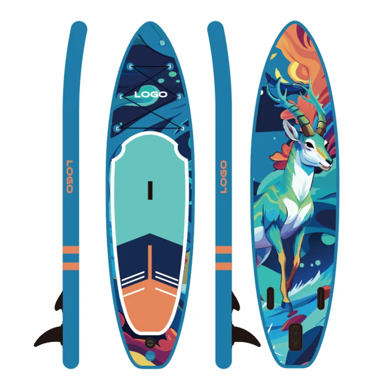 WINNOVATE3139 Drop Stitch printing Inflatable Standup Paddle Board Inflatable Fishing Paddleboard sup board