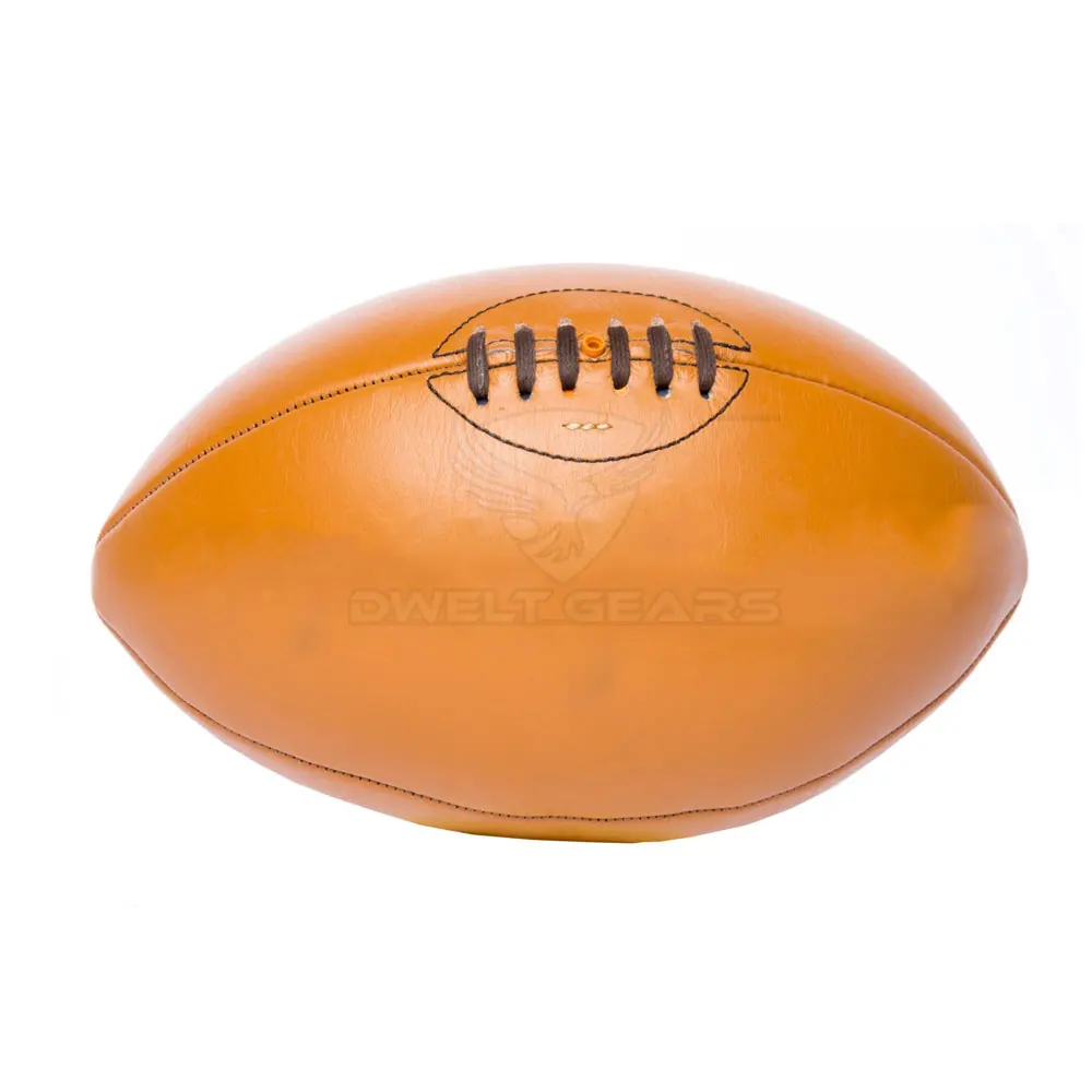 Customized Design Promotional And Match Pu or original leather Rugby Ball Size 5 Match Rugby