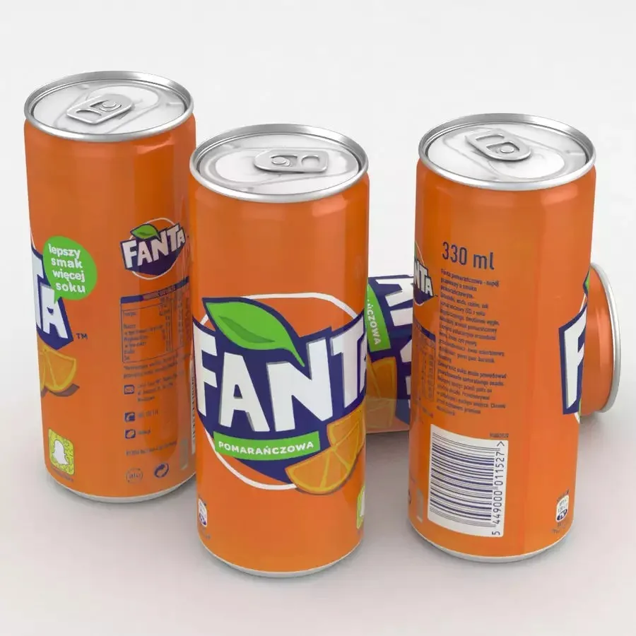 Fanta фруктовый содовый безалкогольный напиток по оптовой цене из Великобритании/Fanta экзотический 330
