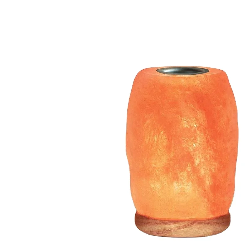 High Quality Himalayan Salt Lamp Humidifier Ultrasonic mist air cooler Crystal Salt Stones Diffuser With LED Light
