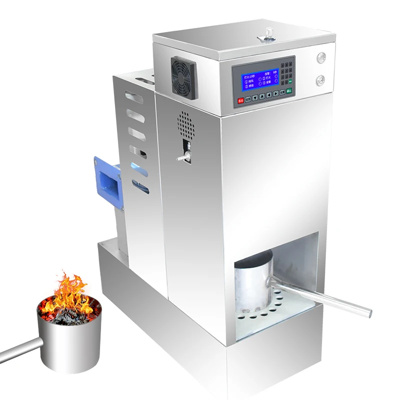 Quick point charcoal machine automatic charcoal igniter with digital display