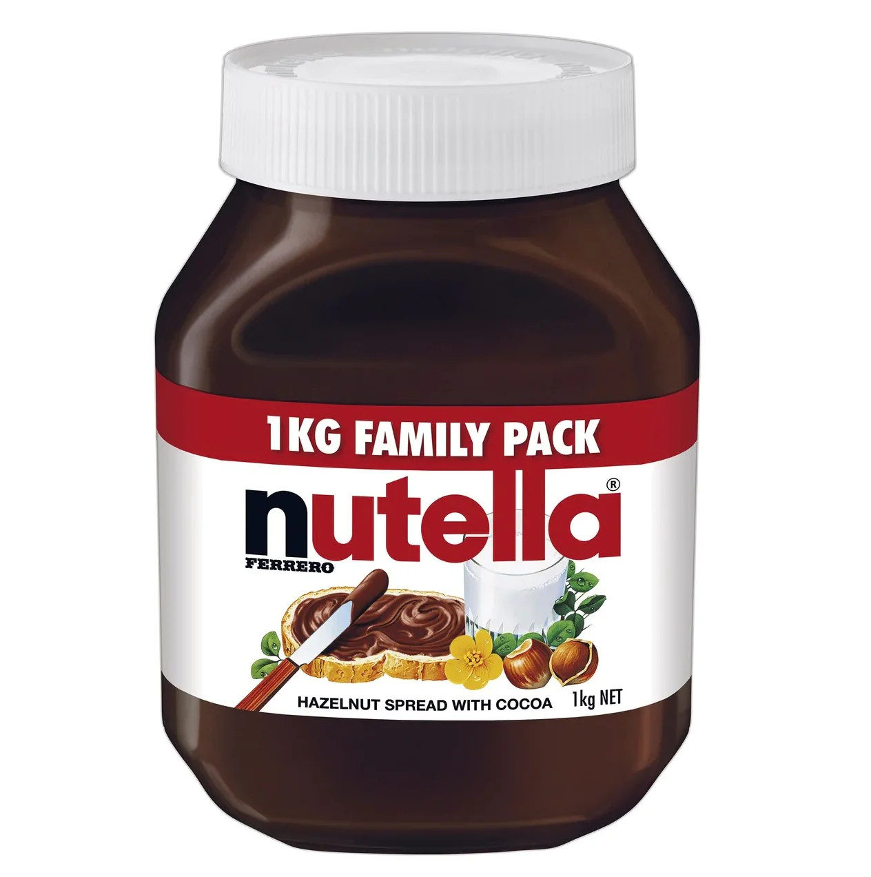 High Quality Nutella Hazelnut Spread 1 kg jar At Low Price