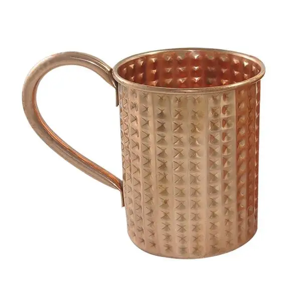 New Arrival Looking Home Mug For Drinks Serve Pure Copper Mid-Century Modern Copper Mug For At Affordable Price