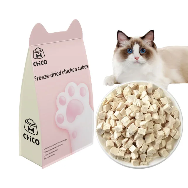 Natural freeze-dried pet food freeze-dried green-lipped mussels healthy cat and dog snacks