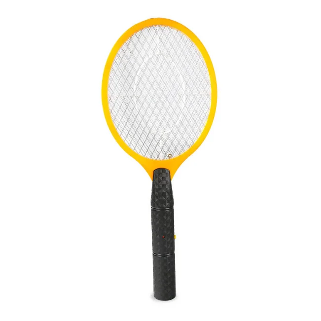 Factory Customized 2AA Battery Mosquito Racket Single Layer Net Mosquito Bat Electric Mosquito Swatter
