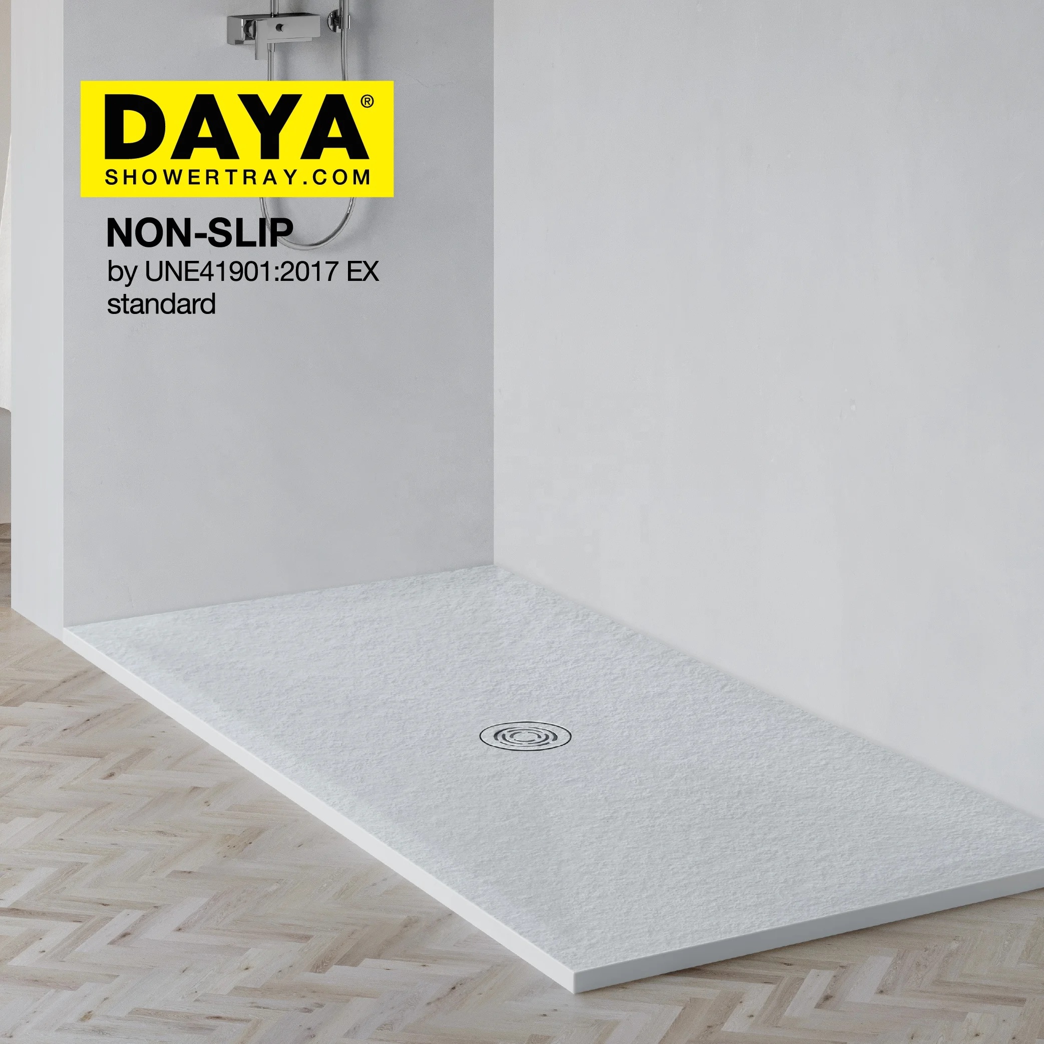 Изготовленный На Заказ отточенные седые натуральные гранит душевой поддон камень ванная комната темно-серый душевой поддон лоток черный каменный душевой поддон