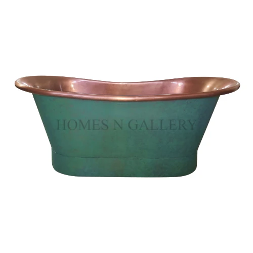 Top Selling High Quality Attractive Design Handmade Amazing Finishing Handmade Pure Copper Freestanding Bathtub From India