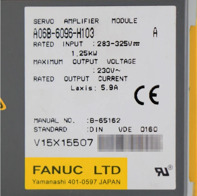 FANUC A06B-6097-H103 AC Servo Driver for Sale A06B6097H103 in stock