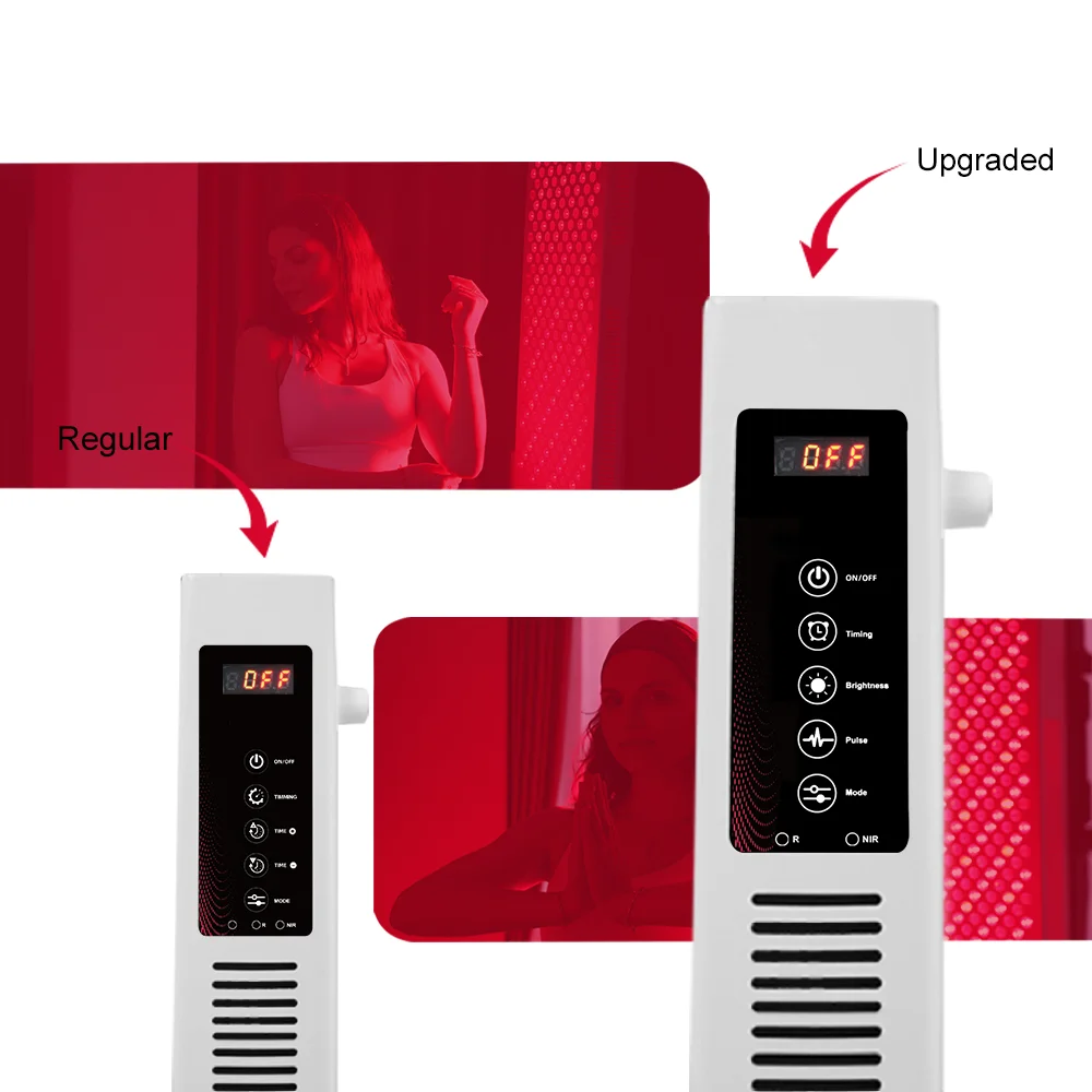 Redfy New Updated Pain Relief Led Therapy Light Nir Infrared 660nm 850nm Full Body Red Light Therapy Panel Device
