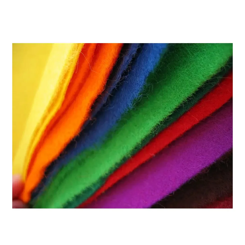 Polyester Waterproof Punched 100% Sustainable Breathable Premium Garment/Tennis Materials Needle Plain Texture Felt from Vietnam