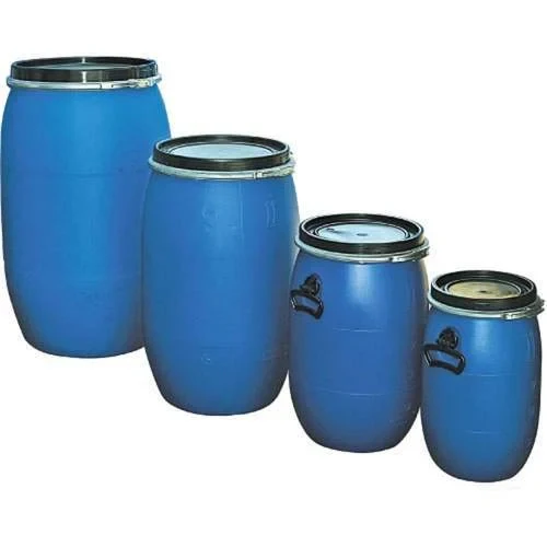 200 литровый пластик HDPE 55 галлонов синий барабан