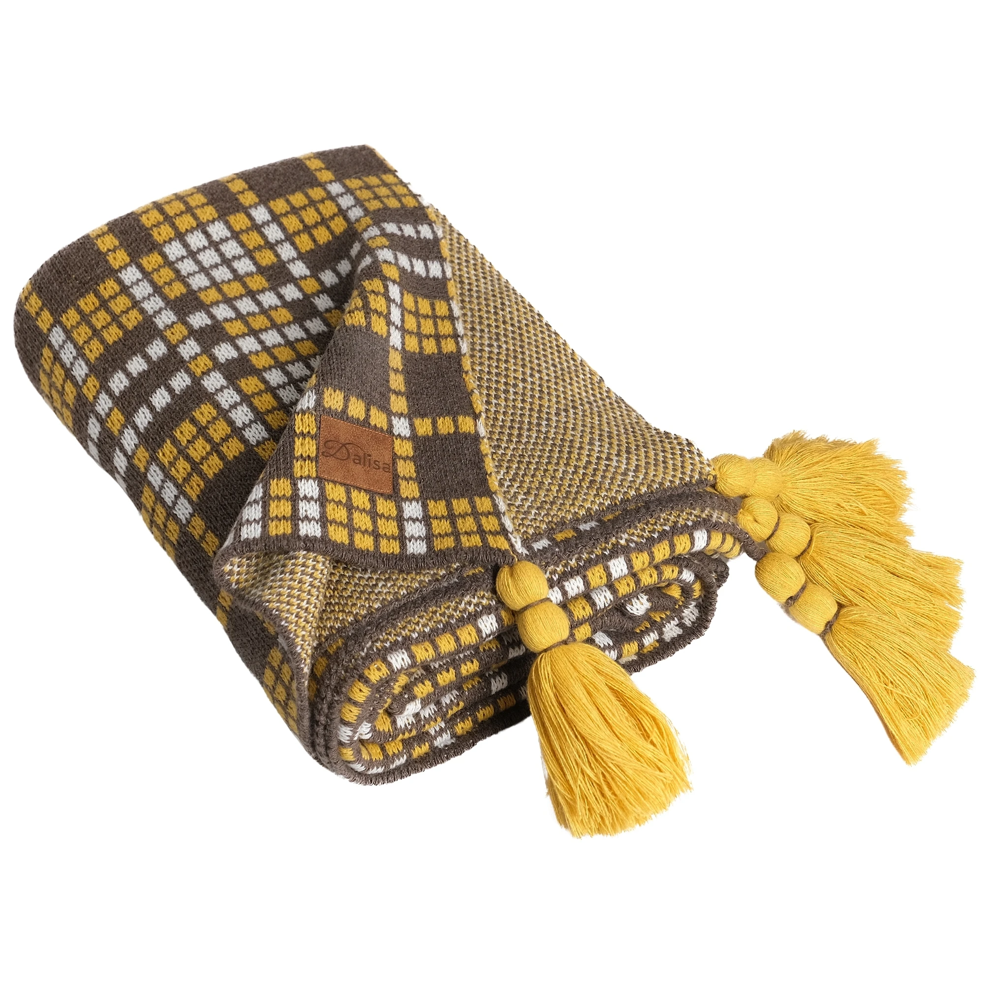 Retro Blanket Cotton Blanket Knitted Best Price Tv Blanket Special Knitted Bed ALINA Vintage Home Tekstile