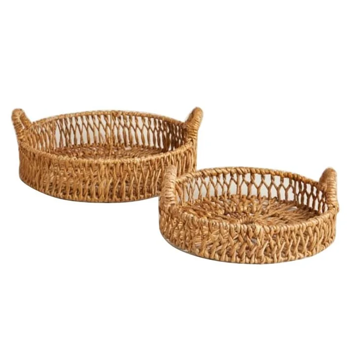New Arrival Design Storage Fruit Vegetable Basket Holder for Kitchen Usage Superior Quality Hand Curved Decorative