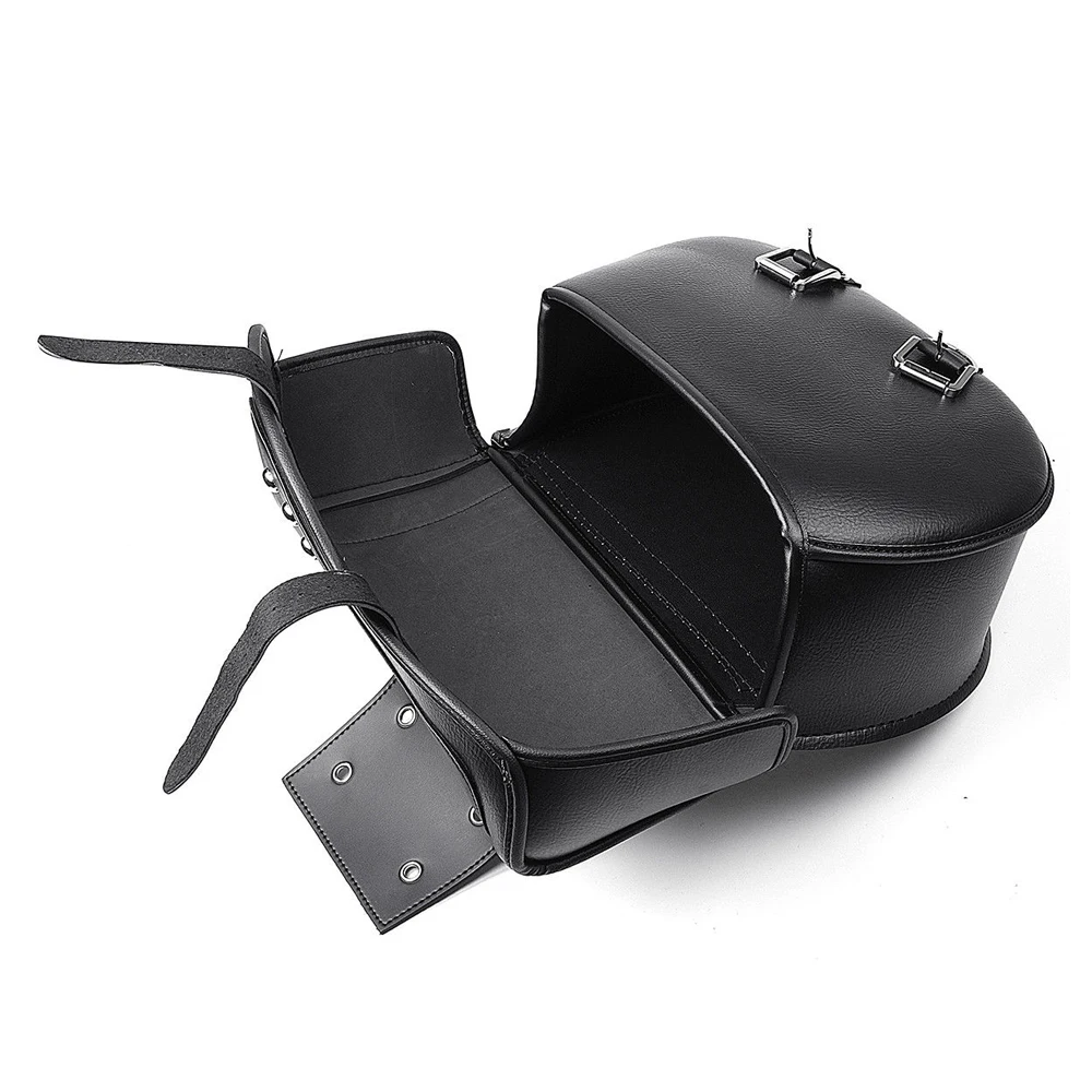 Solid Color And Solid Pattern Leather Saddle Bags / Factory Made Top Design Leather Saddle Bags For Sale