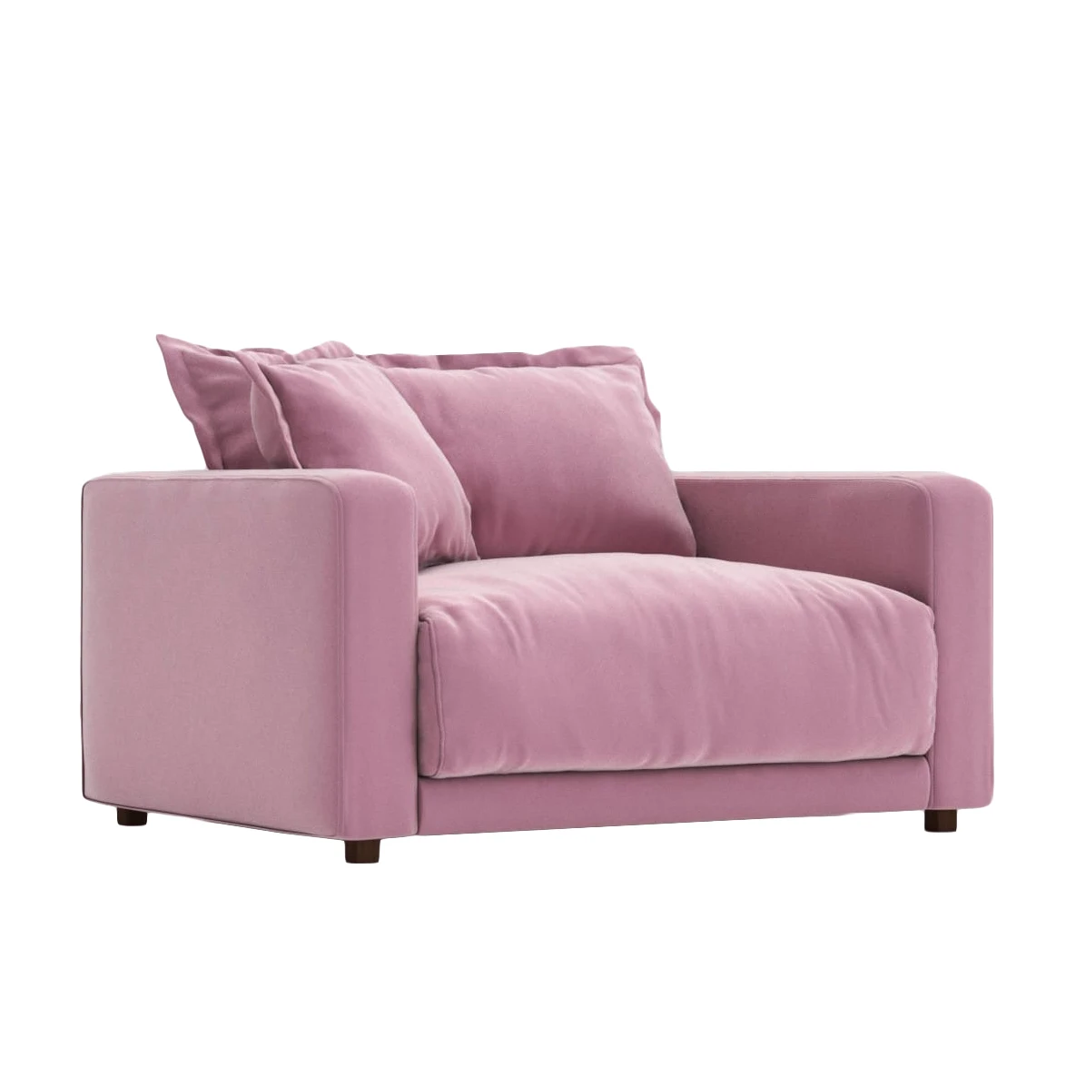 Диван из тика Aurora Loveseat прочный и элегантный дизайн мебель лучшего качества для гостиной