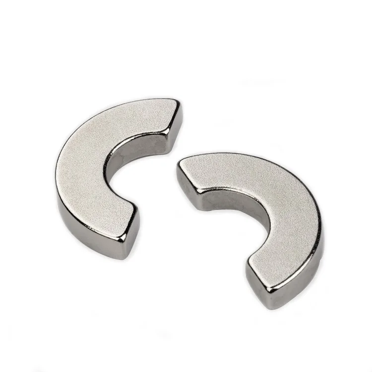 Reliable China NdFeB Magnet Manufacturer Customized strong Arc Neodymium Magnet Use For Motors