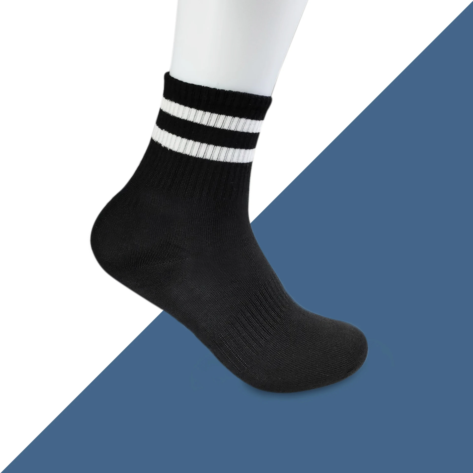 Socks Logo Custom Cotton Unisex Socks Solid Street Fashion Mid-tube Ankle Sports Socks