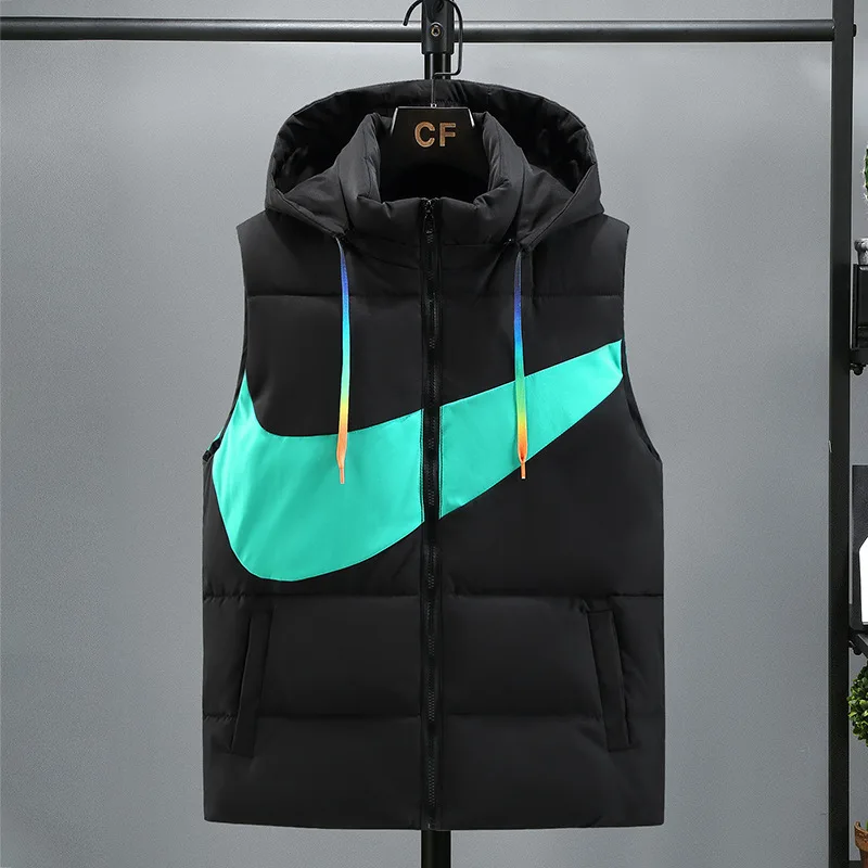 Best Selling 300g Polyester Reinforced Full Length Double Zip Fleece Shooting Vest Winter Hunt Warm Fleece Gilet Leather Fabric