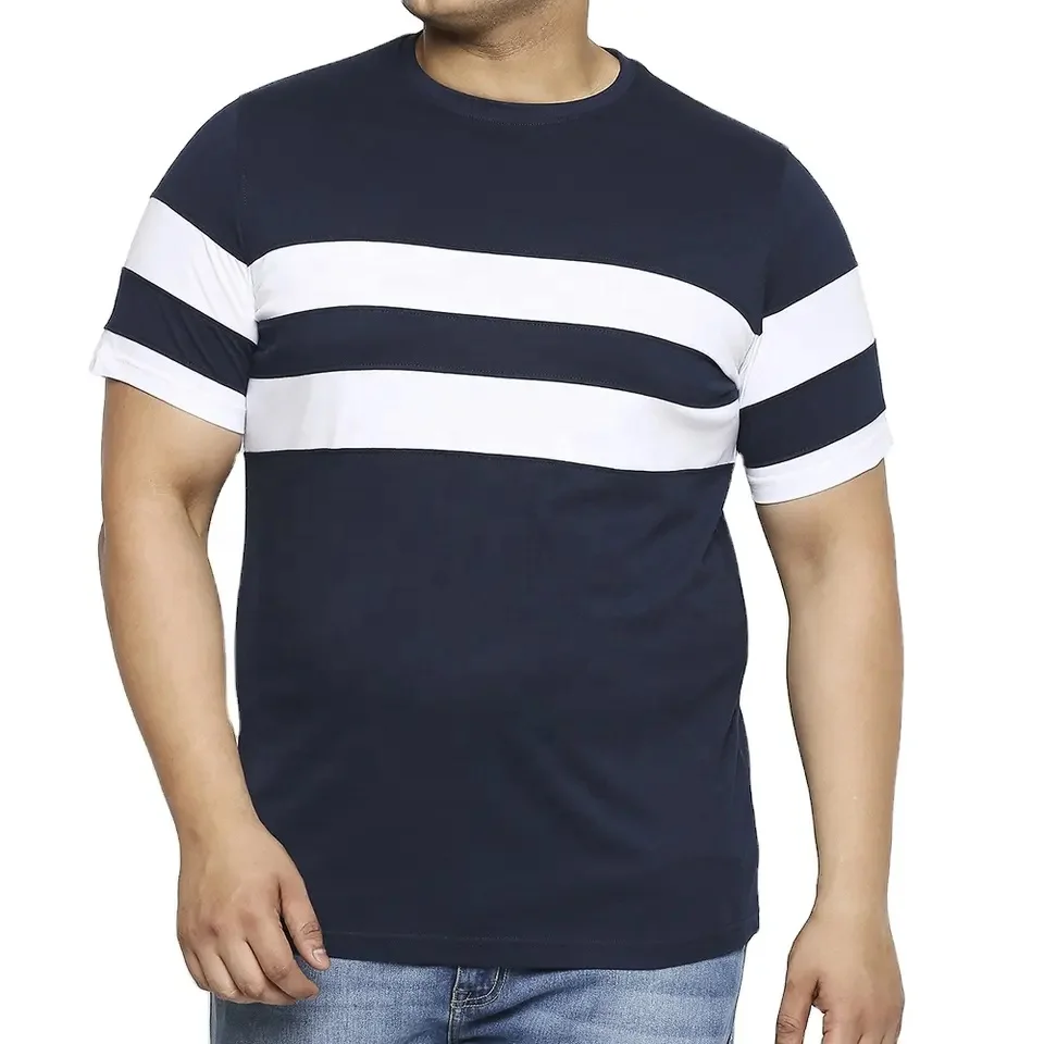 OEM Custom Logo Spandex Cotton Heavyweight 180 Grams Oversize Round Neck Short Sleeve Men T Shirt For Men Custom Panel Color