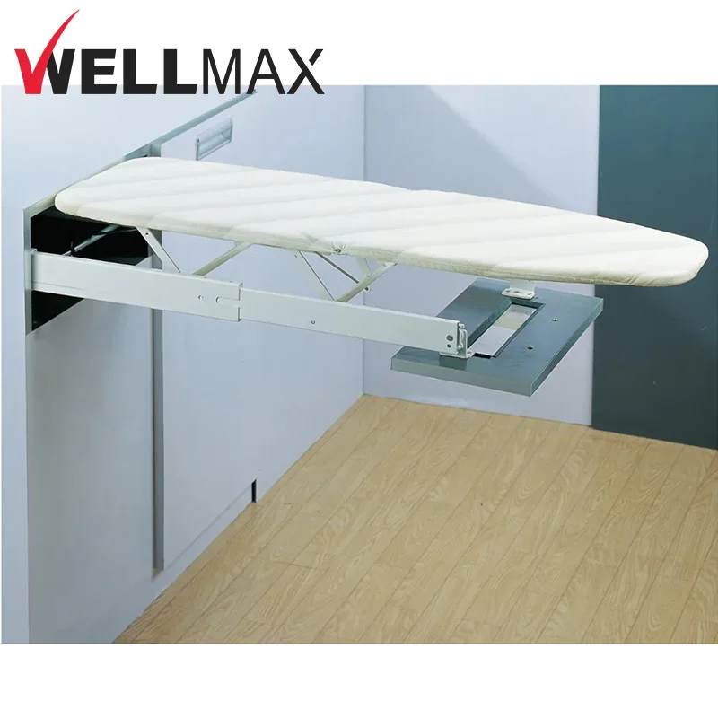 WELLMAX Регулируемая Складная гладильная доска настенное крепление Экономия пространства аксессуары для гардероба