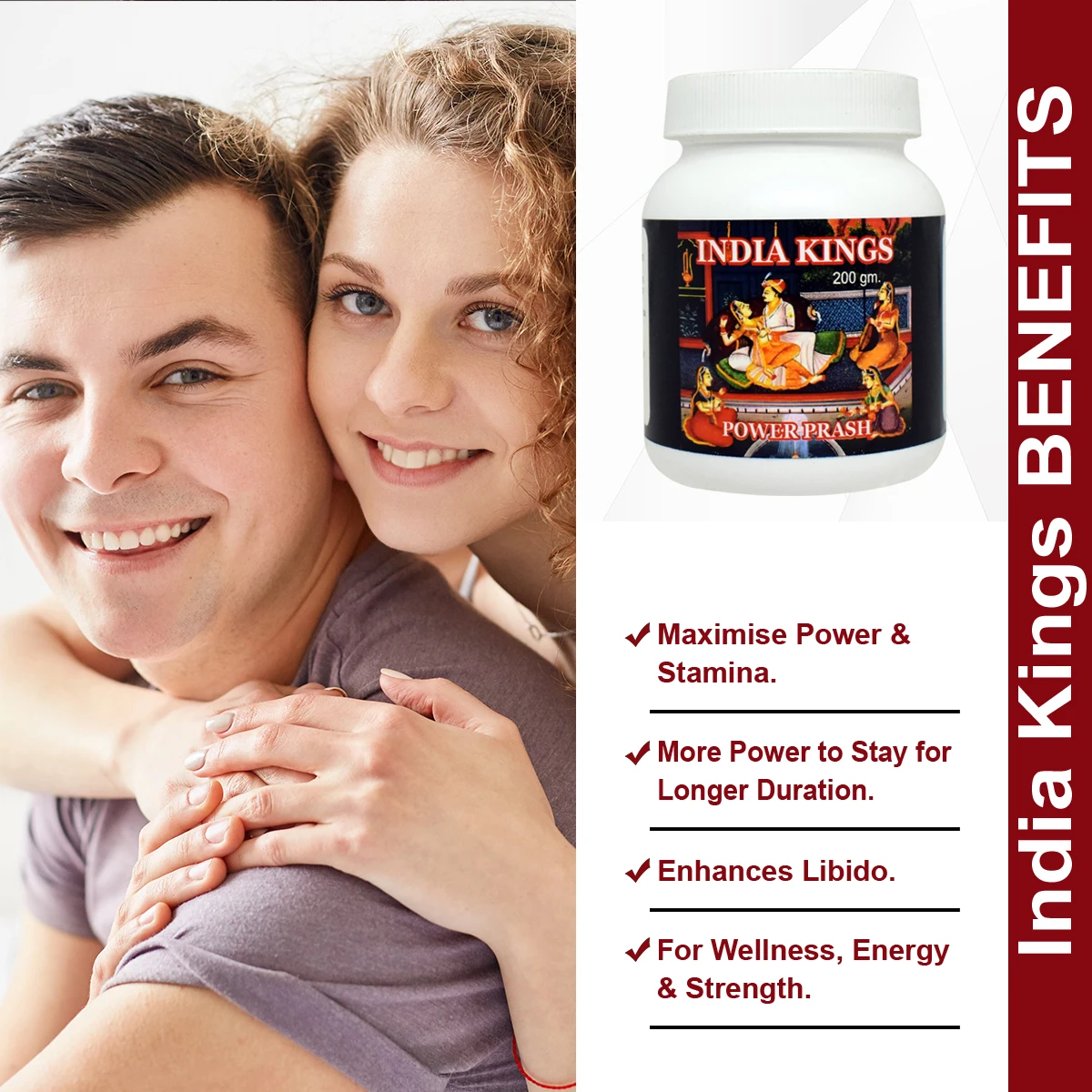 India Kings 200gm Power Prash health care product