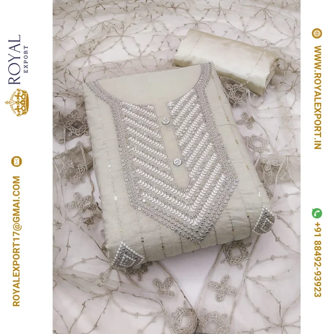 New arriver Design Modal Embroidery  Suit Collection In Wholesale Rate By royal Export Surat