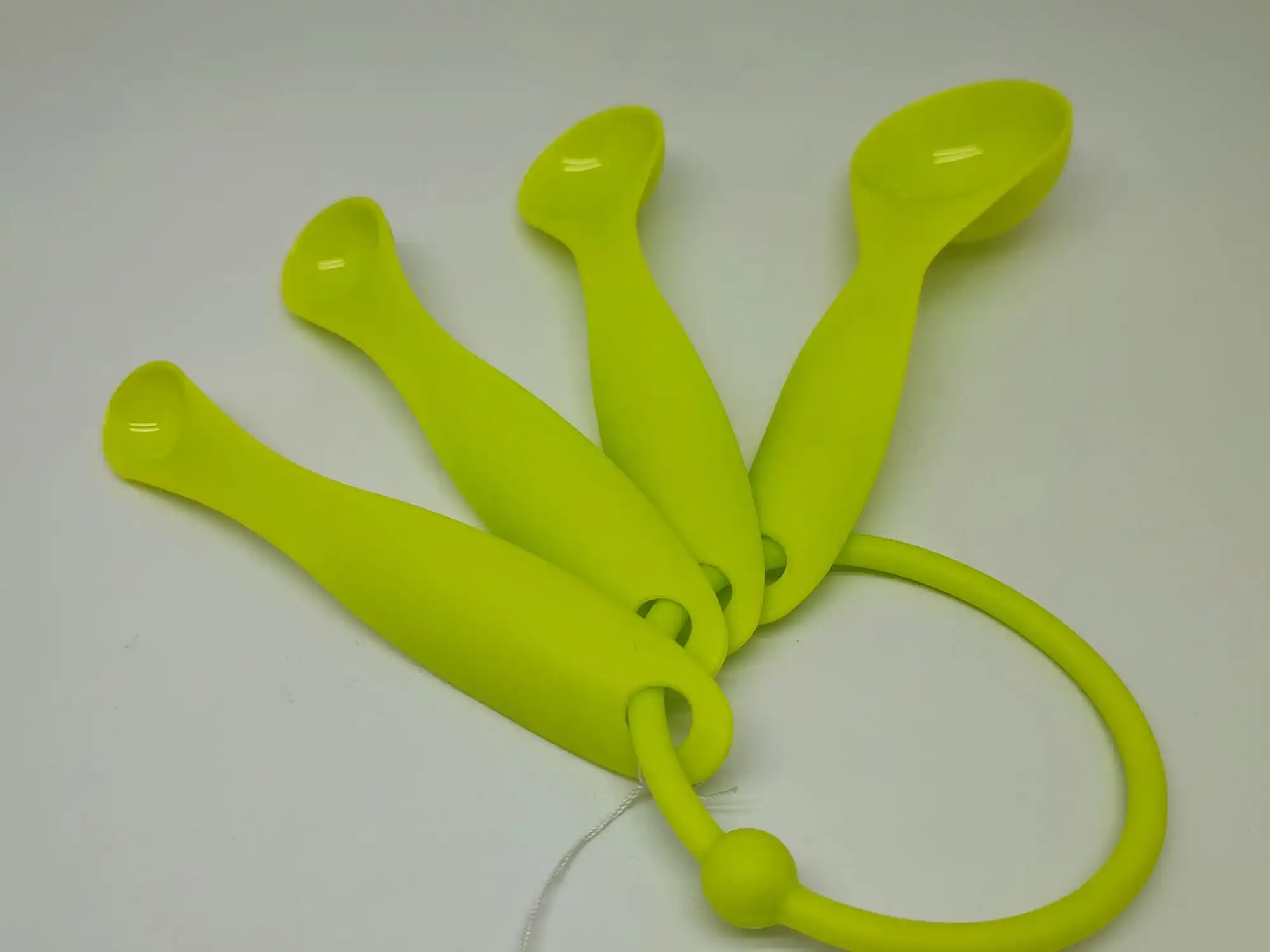 FOOD GRADE 4 pcs set Plastic Measuring Spoon 1.25,  2.5,  5 , & 15ml baking measures cups cooking utensil custom colors