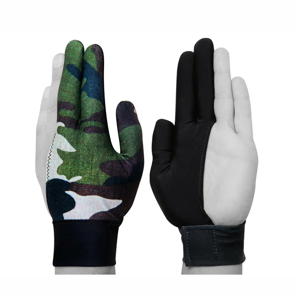 Custom Printed Sublimation Billiards Gloves New Style Hot Sale Ultra Light Men Women Snooker Pool Cue Gloves
