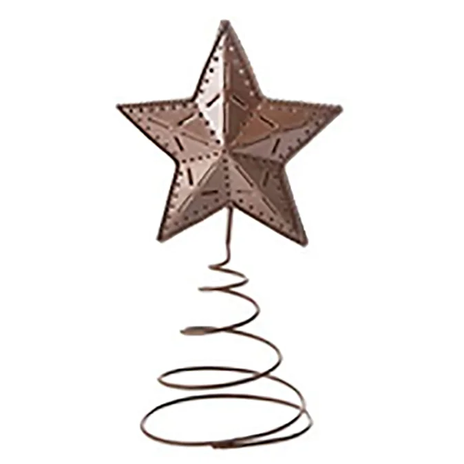 High Quality Iron Christmas Decorative Hanging Star Flake Red Color Handmade Pendant in Affordable Price