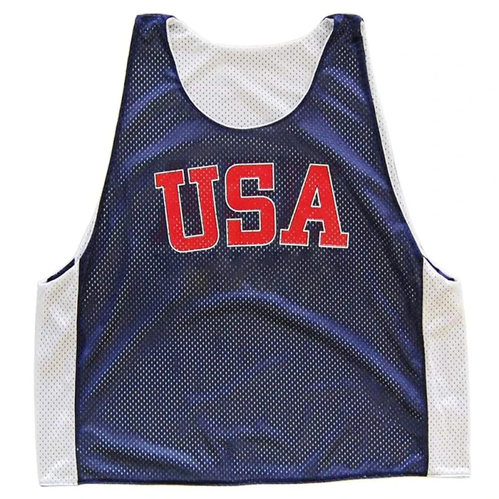 Cool reversible mesh xxl sublimated blank college team cheap custom womens lacrosse pinnies