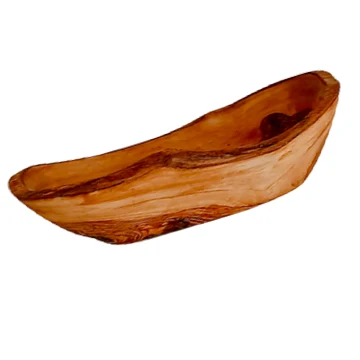 Olive Wood Fruit Bowl Handmade Crafted 100% Olive Wood Bowl Perfect for Appetizers, Olives, Dips and More