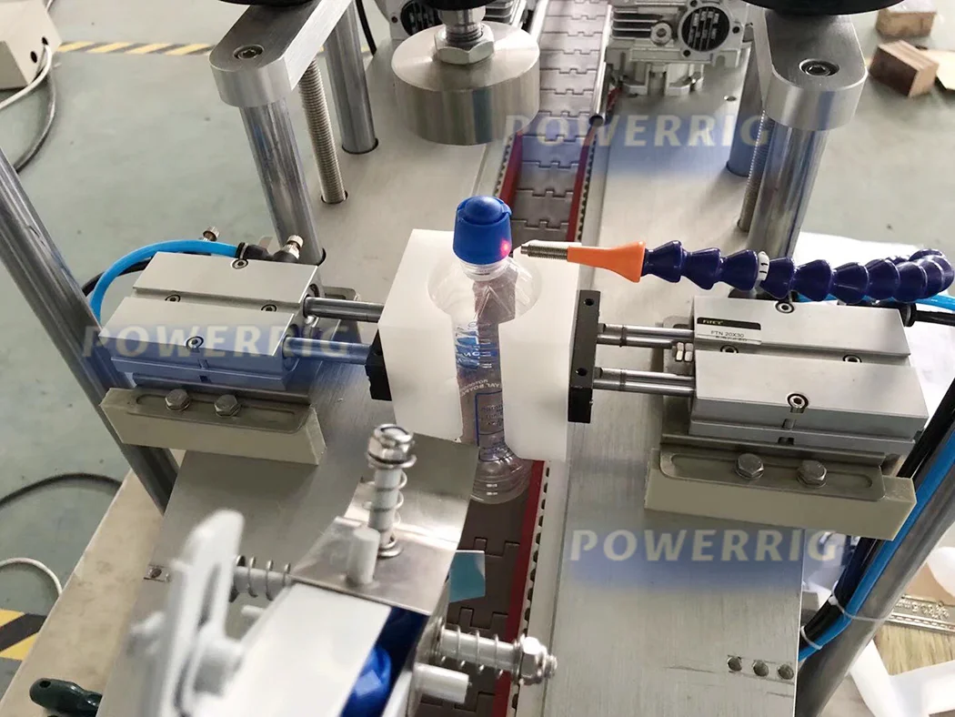 Automatic Explosion-proof Glass Bottle Liquid Vacuum Industrial Alcohol Ethanoll Filling Machine