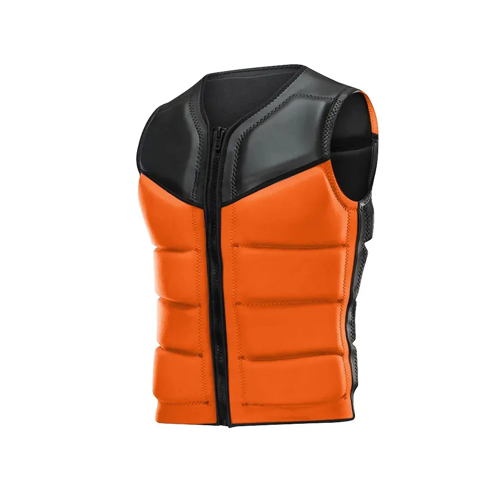 Factory Cheap Adult Life Vest Unisex Surfing Safety Vest Custom Life Jackets with Rescue Whistle Neoprene Life Vest Jacket Adult