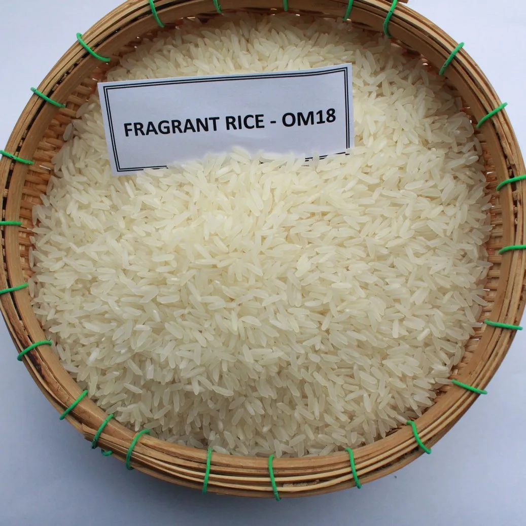 Fragrant  OM18/Jasmine rice white fragant rice from Loc Troi in Vietnam for EU market