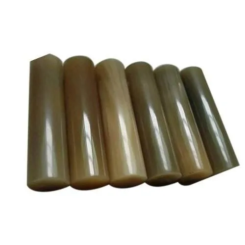 Top-Selling Round Shape Water Buffalo Horn Rolls -Authentic Ox & Cow Horn Knife Handle, Customizable Sizes