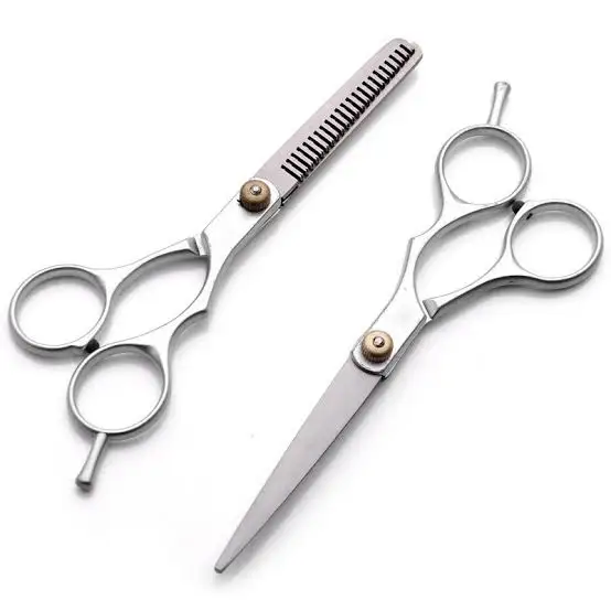 Professional Razor Edge Series Hair Cutting Scissors Set Barber Hair Cutting & Thinning Shears 6.5 Inches in High Carbon steel