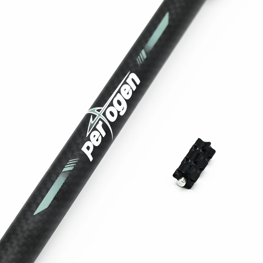 Archery 3K Carbon Shaft Bow Stabilizer 14mm Diameter Shock Absorber Rod with Weights and Damping System for Compound and Recurve