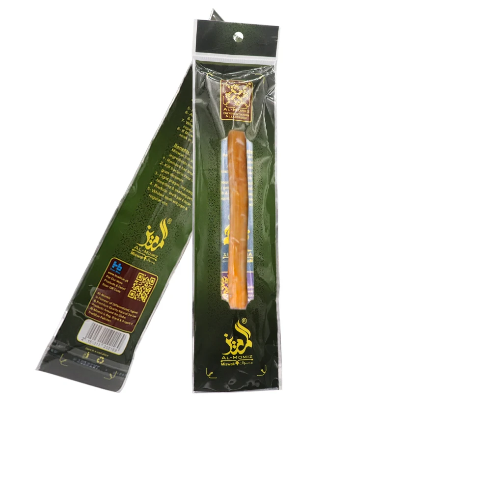 AL-MUMIZ  MISWAK/SEWAK/SIWAK/ WITH CASE/HOLDER NATURAL TEETH CLEANING STICK CUSTOM PACKAGING FOR TEETH DISEASES HEALING NATURAL