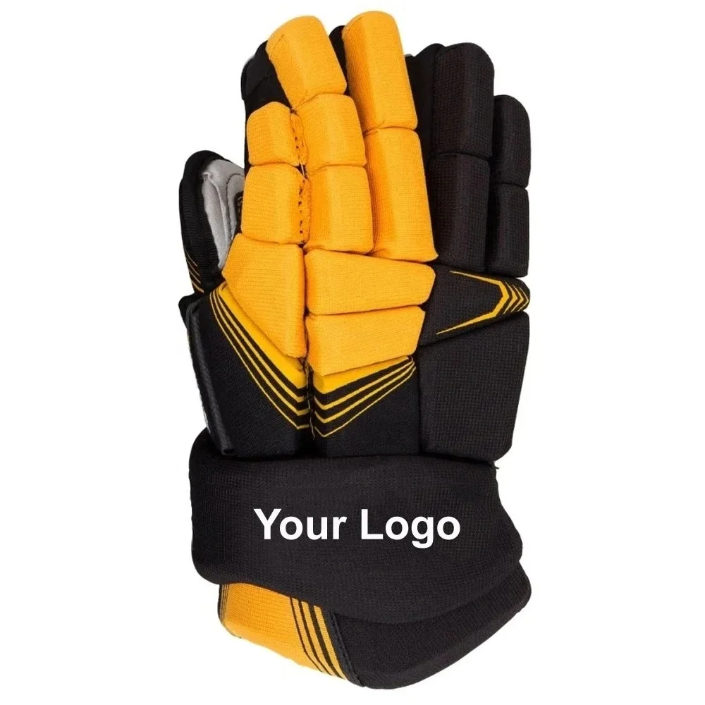 Lightweight Durable Ice Hockey Gloves Flexible And Good Sport Protective Sport Equipment Customized Logo