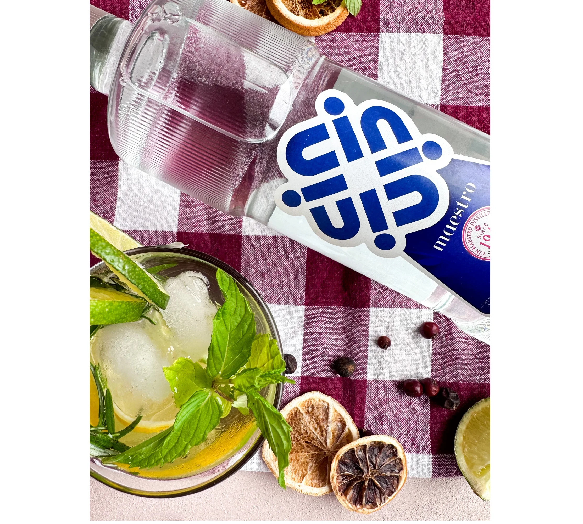 100cl Gin Quality Spirits For Making Gin Cocktails Wholesale Smooth And Pure High Quality Gin