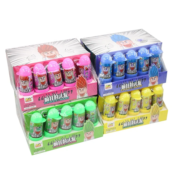 Gel Liquid Candy Crazy Hair Rotatable Creative Sweet from manufacturer