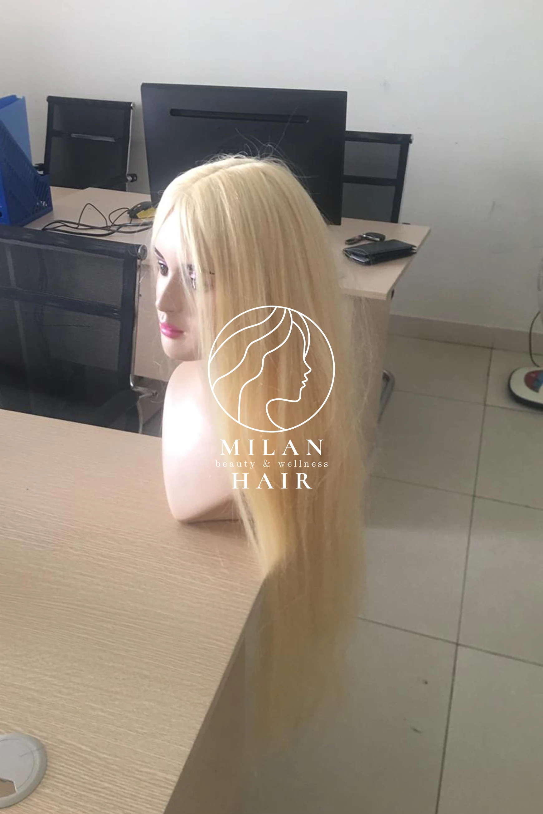 Virgin Human Hair Wigs Unprocessed Raw Virgin Cuticle Aligned Hair Vietnamese Hair