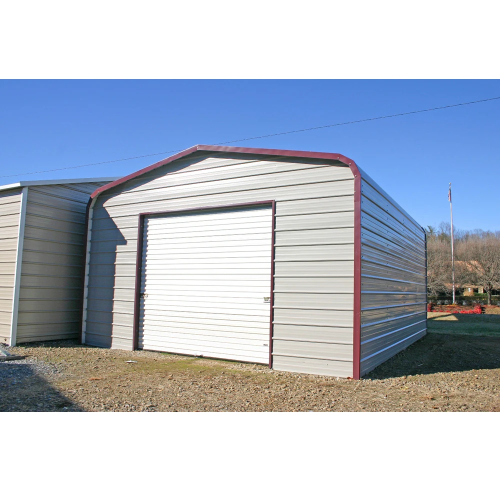 12 ft x 24 ft sheds storage outdoor metal frame enclosed garage shelter