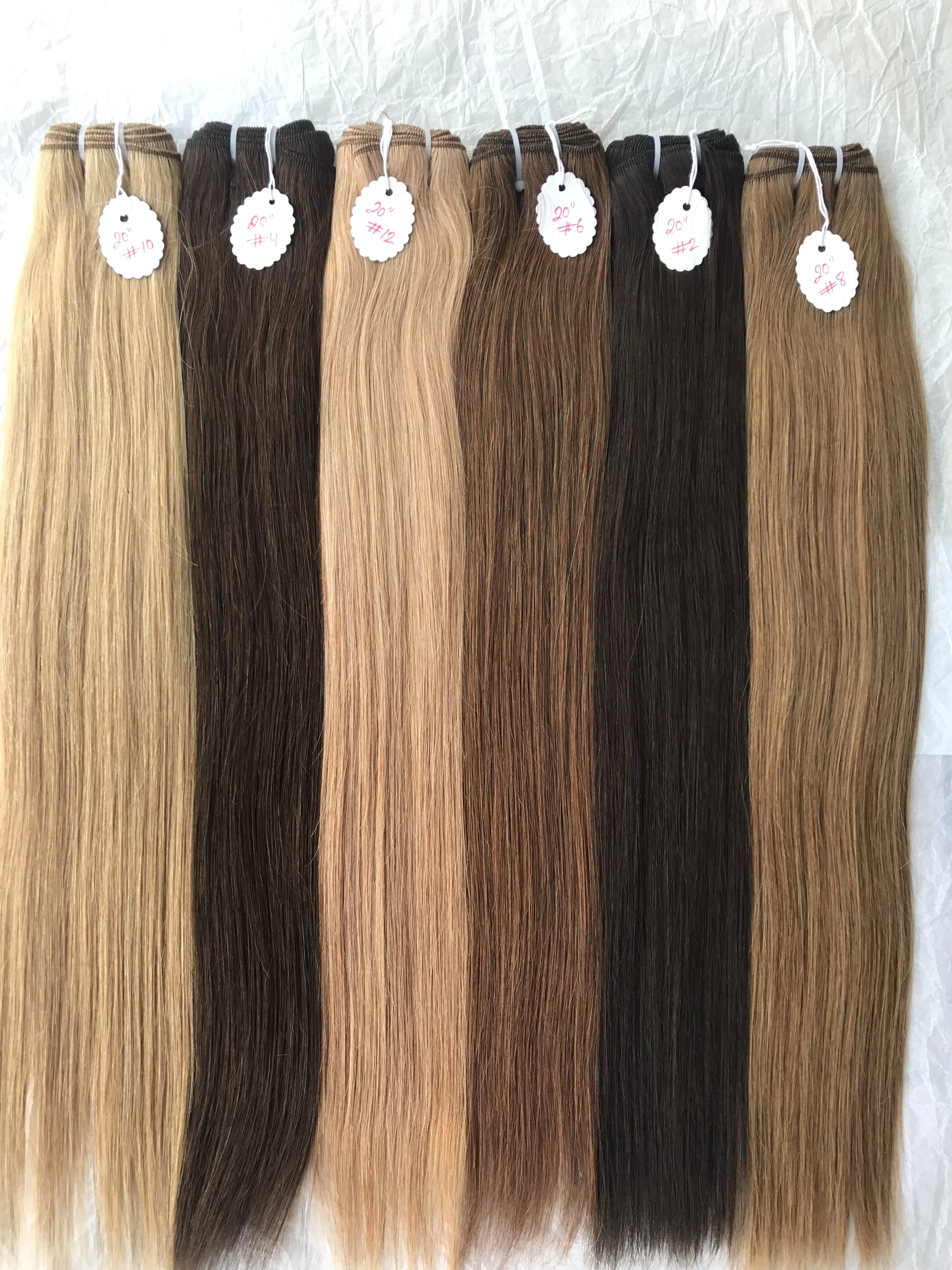 Top Premium Quality Brazilian Remy Mink Cuticle Aligned All Straight Coloured Bundle Extension Single Donor Wholesale Price List