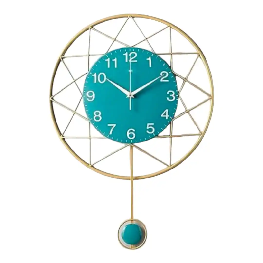 Decorative Silent Quartz Movement Large Wall Clock for Living Room Design with Clear Numerals at Best Prices from India